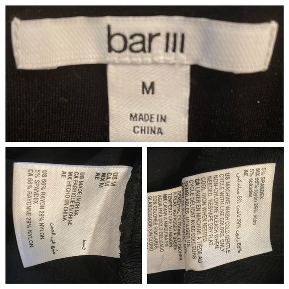 Bar III Black Mini Skirt - Picture 5 of 5